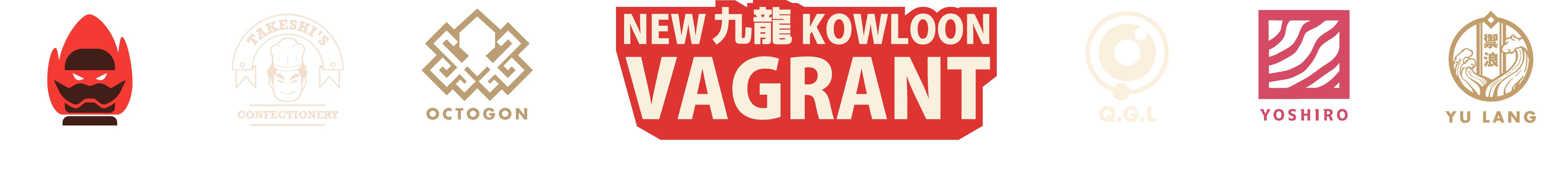New Kowloon Vagrant logo mark designed by Outland Studio