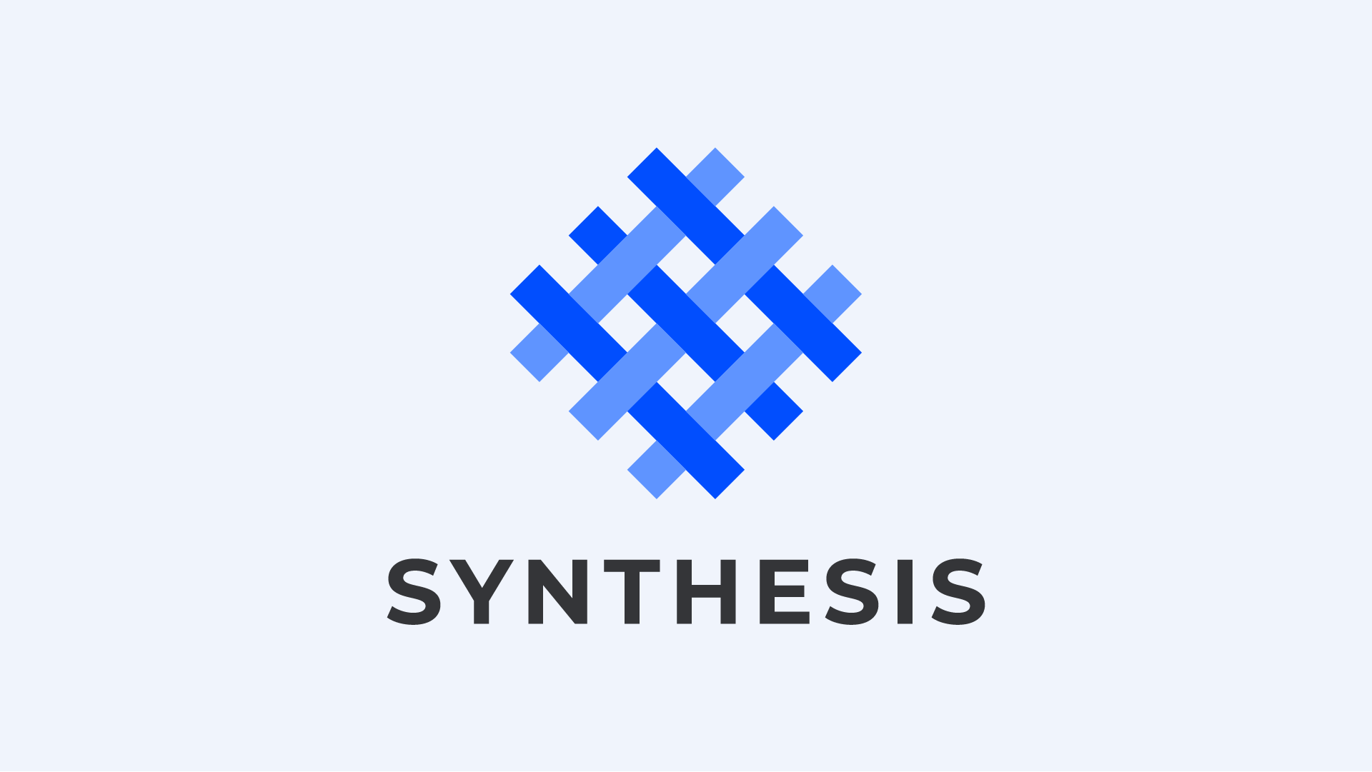 Synthesis brand identity hero — Outland Studio