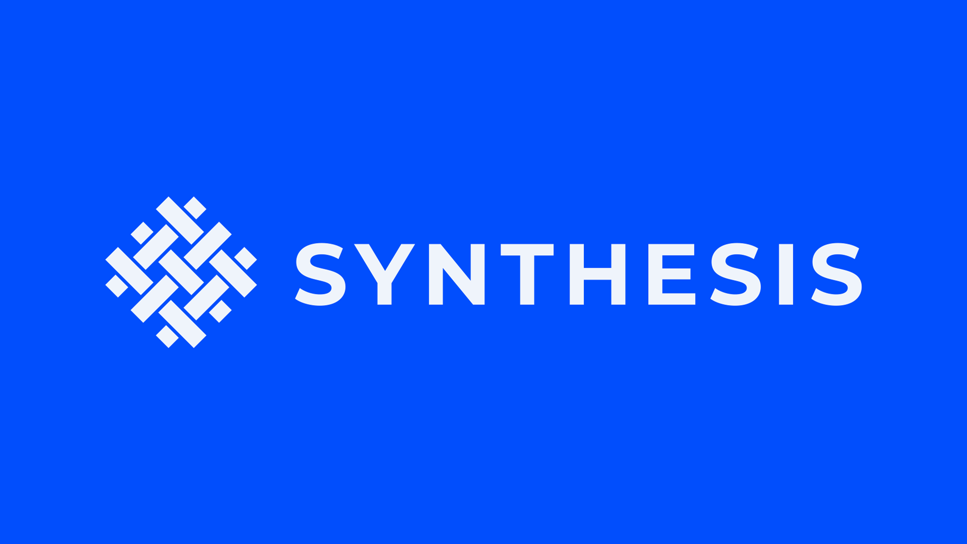 Synthesis logo mark construction